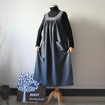 【rurumyblog様専用】ダンガリータブリエエプロンドレス