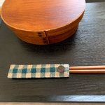 お箸入れ　ココナツボタン