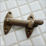 ブラスロックW036 真鍮ロック 鍵 カギ 扉錠 キーパーツ 錠前 扉止 留め金具 レトロ調 真鍮金物 ハンドメイド 手作り アンティーク調