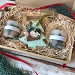 クリスマスコフレ  GreenBox　キャンドル　＆　アロマワックスサシェ　ギフト