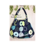 大人可愛いサークルモチーフのグラニーバッグ