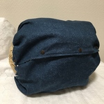 抱っこ紐　収納カバー　ハンドメイド　リバーシブル　ヒップシート　カバー　デニム
