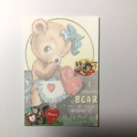デザインメモ♡レトロアニマル　くまちゃん　バラ20枚セット   313