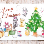 *Christmas dog's*
