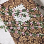 1m 綺麗 花 フラワー 刺繍レースブレード BK191102 ハンドメイド 手芸 素材 材料 DIY