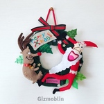 Gizmoblin クリスマスリース D