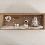 ゆきだるまとクリスマス
