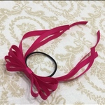 19カラーより選べる♡たらりんリボンヘアゴム 2つセット