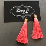 4個：タッセル【ピンク】