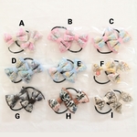 *LIBERTY レザーヘアゴム(小)2つ入り ∞