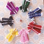🎄【7色】【ふわふわサンタコート受注🎄】オビツ11ねんどろいどどーるサイズ
