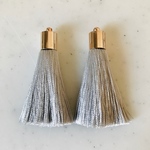【M】Gold Cap Silk Tassels