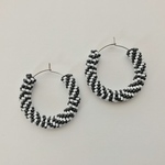 ★セール★チューブクロッシェのフープピアス