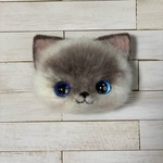 ❁︎送料無料❁︎羊毛フェルト猫マグネットクリップ