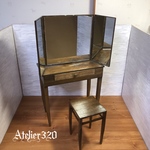 美鈴様専用 1/3サイズ ドレッサー(三面鏡)ドールハウス ミニチュア家具