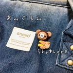 ピンバッジ型はちさんこはるちゃん