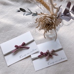 【new】ベルベットリボン カチューム