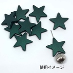 マットダークグリーン☆スタービーズ
