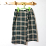 ラップスカートスカート～チェック～