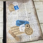 2020年スケジュール手帳（コラージュデザイン）②英字プリント