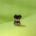 ヨークシャーテリア パピー  羊毛フェルト