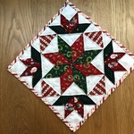 35センチ角　クリスマスタペストリーC