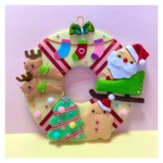 フェルトリース【クリスマス】