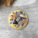 刺繍ブローチ クラッシック