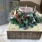 * Christmas  Candle Arrangment * ② クリスマス　キャンドルアレンジメント