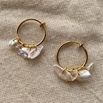淡水パールearring