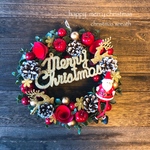 Xmas◇足長サンタとキラキラトナカイリース
