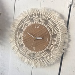 macramé clock