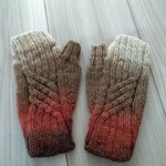 ♡再販‼紅葉カラーの指なし手袋♡②