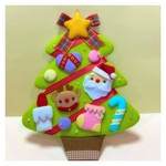 フェルトリース【クリスマスツリー】