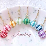 巻き玉＊ジュエリーピアス/イヤリング♡