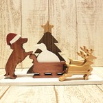 クリスマス☆ミニチュアダックスが遊ぶクリスマス飾り☆Christmas☆Xmas
