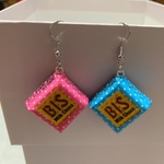 チロルチョコ   ピアス イヤリング ビスケット