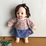 ぽぽちゃん用ブラウス＊ピンク花柄②