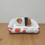 【うさぎ様専用】《ぷっくりベッド》可愛いリンゴ柄