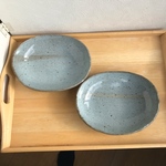 楕円カレー皿♪2枚組♪