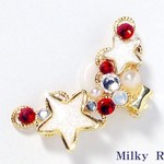 イヤーカフ《Stardust》Red