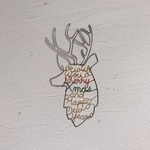 ワイヤーアート クリスマス トナカイ ワイヤークラフト