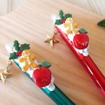 ☆クリスマスのスイーツデコ☆シャーペン