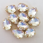 《特別増量14こ入り》AA級・ドロップ7×10mm・クリスタルヴェール
