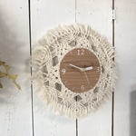 macramé clock