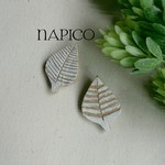 再販☆Leaf2点セット❀✿陶土ブローチ♡