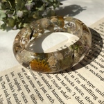 Botanical bangle 〜beige〜