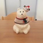 しろくま貯金箱用 クマサンタさんセット