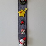 ちりめん細工  和のクリスマス  タペストリー