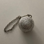 【Swarovski】キラキラ スワロボール チャーム クリスタルカラー 40mm